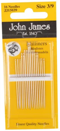 John James Sticknadeln Gr. 3/9 - 16 Stk.