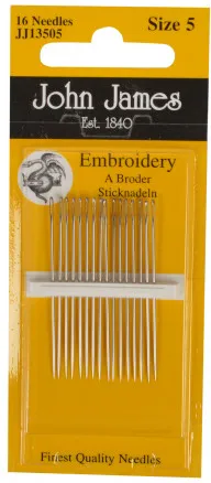 John James Sticknadel Nr. 5 - 16 Stk.