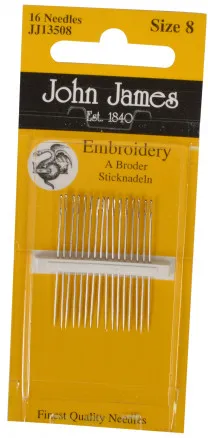 John James Sticknadeln Gr. 8 - 16 Stk