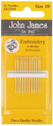 John James Sticknadeln Gr. 10 - 16 Stk
