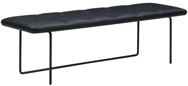 Wendelbo Tip Toe Bank 45x155 Parma Schwarz