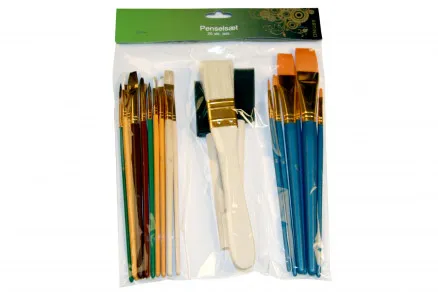 Artino Malerpinselset Ass. Größen - 25 Stk