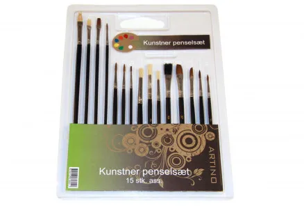 Artino Pinselset Ass. Größen - 15 Stk
