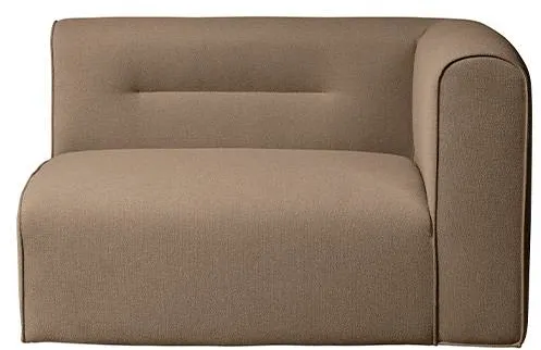 FDB Møbler - L44 Mols rechtes Modul - Taupe