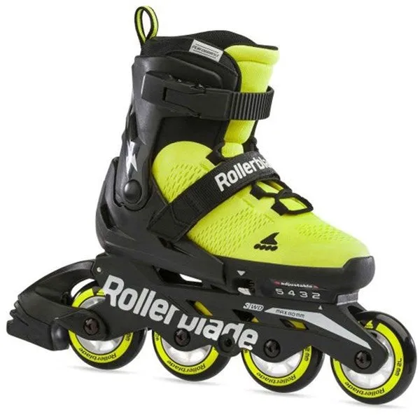 Rollerblade Rollschuhe Neon Yellow/Black - Größe 36,5-40,5