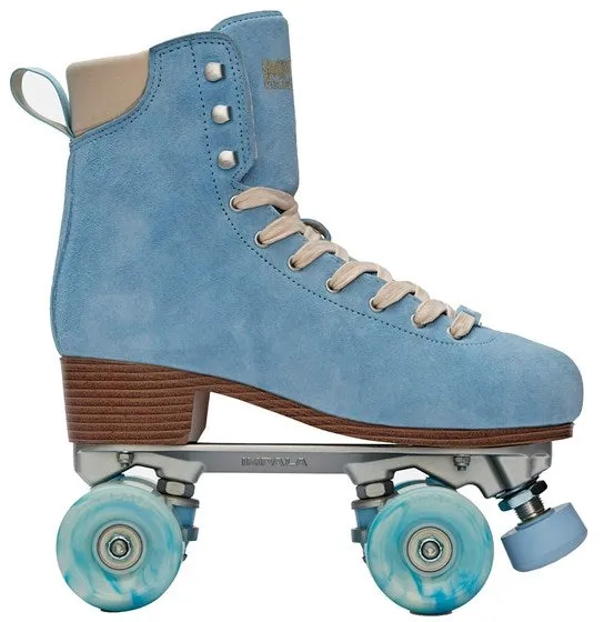 Impala Rollschuhe Wildleder Dusty Blue - Größe 36