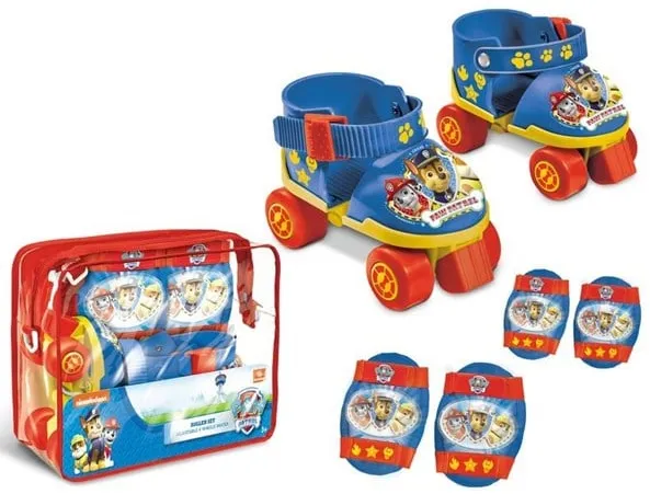 Mondo PAW Patrol Rollschuhe mit Schutzset Größe 22-29