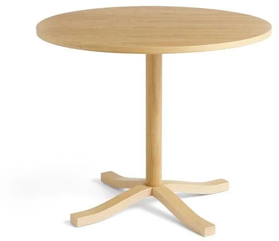 HAY Pastis Tisch Ø90 x H74 Lackierte Eiche