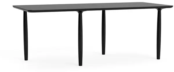 NORR11 Oku Esstisch L200 cm Schwarz