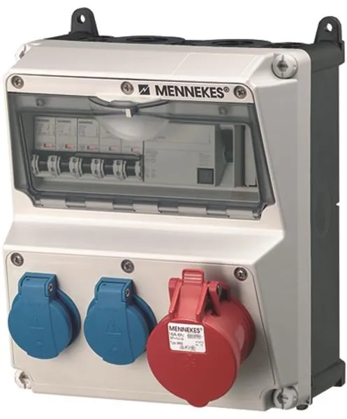 Mennekes AMAXX Panel Schuko 5-polig 16Aol IP44
