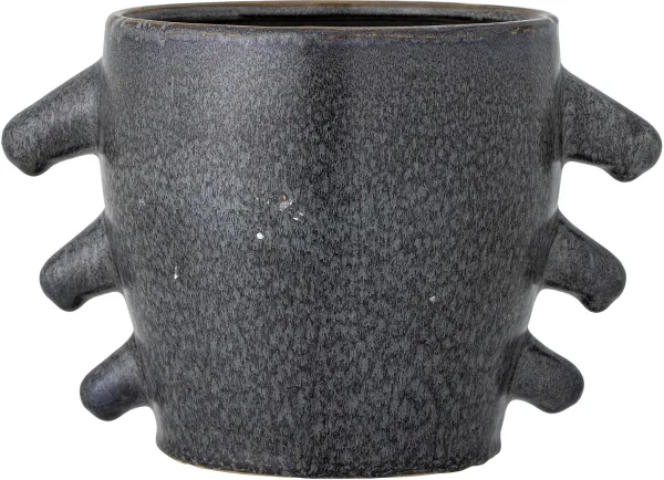 Khan, Grau, grau, Blumentopf