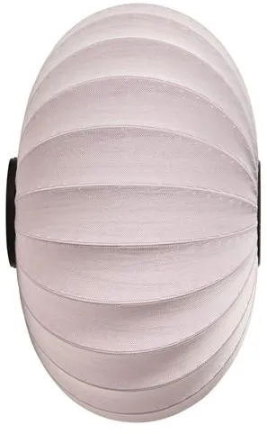 Made By Hand Knit-Wit Oval Wandleuchte Ø76 cm Hellrosa